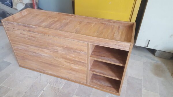 Maximize Your Space with Our Sleek Shoe Cabinet - Image 3