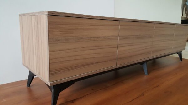 Natural Veneer Credenza / TV Unit