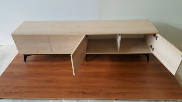 JuraPine Veneer Credenza / TV Unit - Image 4